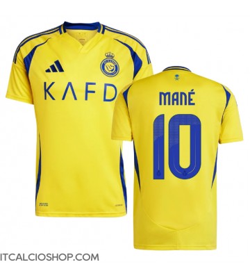 Al-Nassr Sadio Mane #10 Prima Maglia 2024-25 Manica Corta